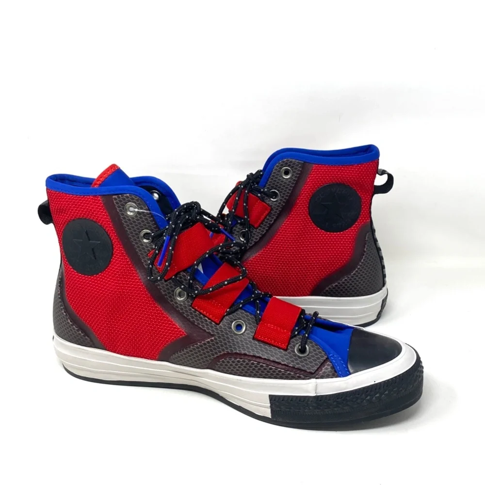 Converse All Star Chuck 70 Tech Hiker High Top Men’s Red Mesh Sneakers 162282C - Picture 6 of 9